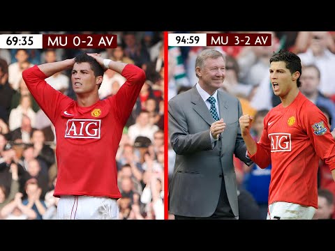 The Day Cristiano Ronaldo Saved Manchester United & Alex Ferguson