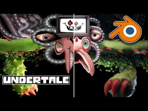 I Remade Omega Flowey in 3D!