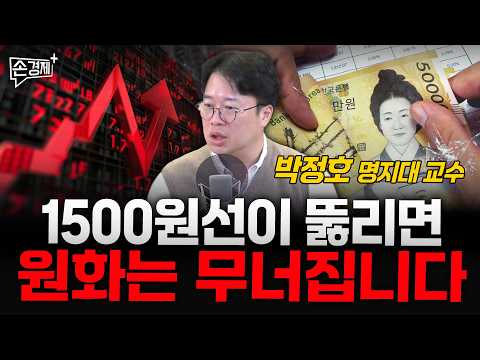 1500원선이 뚫리면 원화는 무너집니다 - 박정호 명지대 교수