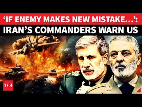 Iran Army Chief Tells Trump To ‘BEWARE’ As Tehran Keeps Close Watch On US Military Assets At Borders