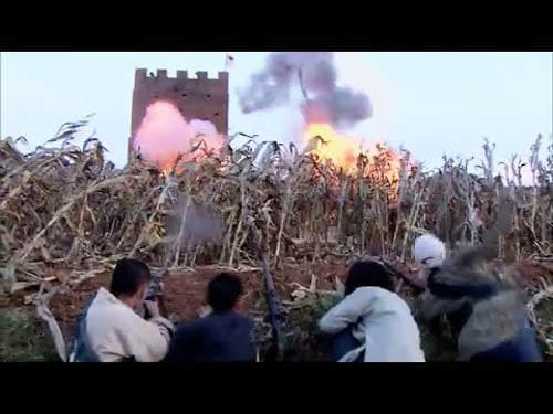 日军嚣张进村欺辱百姓?卻不知八路早佈天羅地網,一炮直接炸翻整隊日軍!⚔️ 抗日 MMA | Kung Fu