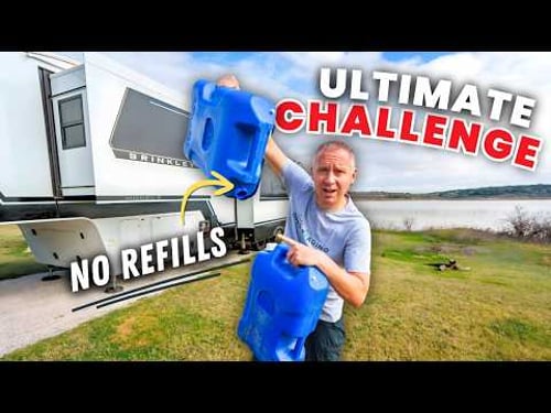 DAY 100 LIVING OFF GRID: Will 75 Gallons of Water Last a FULL Week?