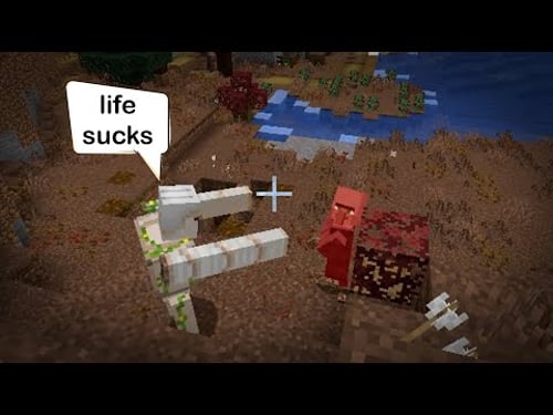 Minecraft But Its Depressing