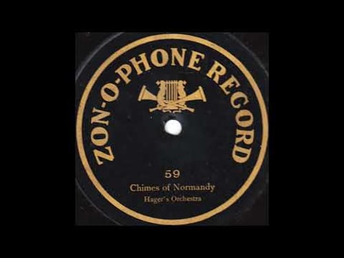 Chimes of Normandy - Hager's Orchestra, 1905