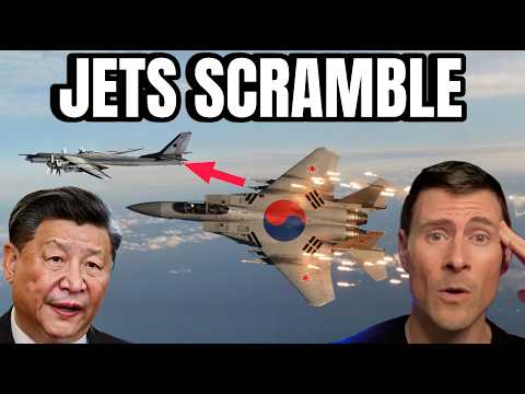 Fighter Jets SCRAMBLE Against Russia and China!