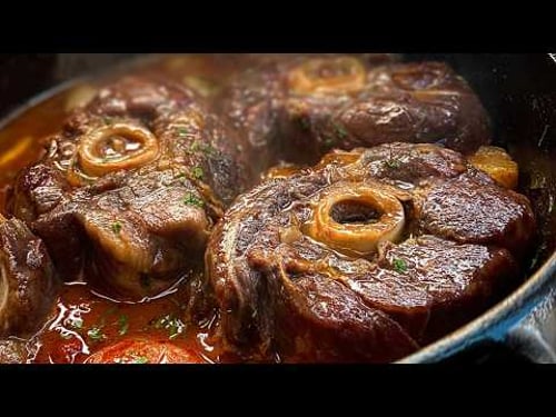 Better Than in a Restaurant!Melt-in-Your-Mouth Famous Italian Beef Osso Buco - Easy & Delicious