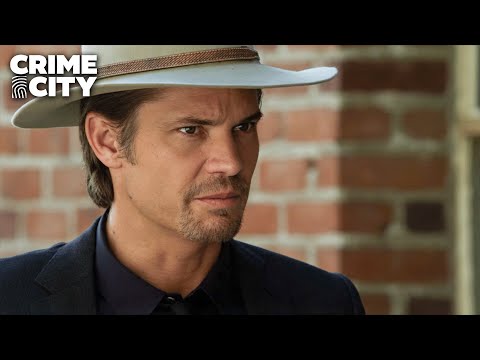 Raylan Rescues a Psychic in the Motel Room | Justified (Timothy Olyphant)