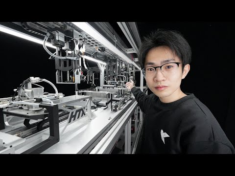 【何同学】我们做了条流水线……