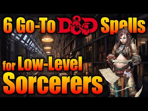 D&D Sorcerer 5e - Go to Spells for Tier 1