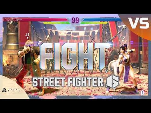 Street Fighter 6 - Years 1-2 Fighters Edition | Gameplay | Fighting Ground 1VS1 (PS5 - 60FPS)