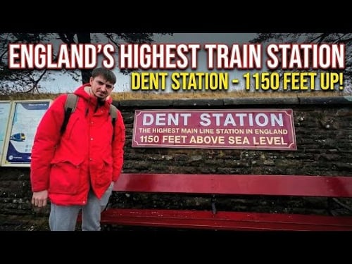 Exploring The HIGHEST Train Station In England!