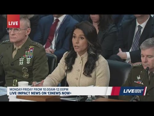 Sen. Mark Warner questions National Intelligence Director Tulsi Gabbard