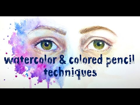 Watercolor and Colored Pencil Techniques