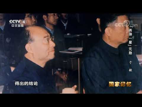 《国家记忆》 20200505 “两弹一星”元勋 于敏| CCTV中文国际