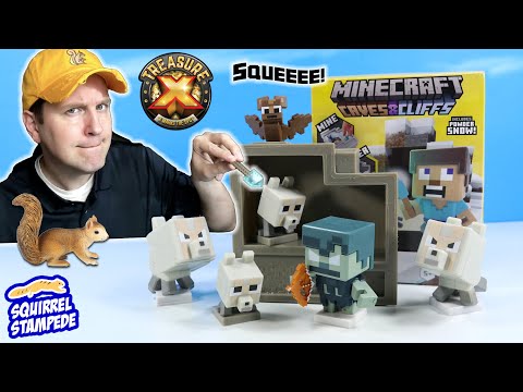 Treasure X Minecraft Caves & Cliffs How Many Gold Clocks Can a Squirrel Find?
