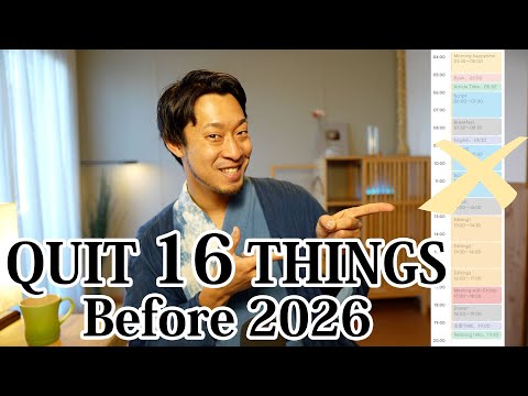 16 Things I Quit to Make Life 10x Easier Before 2026