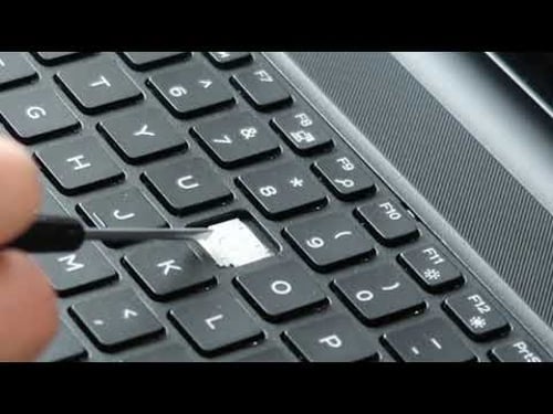 How To Fix Dell Vostro Laptop Keyboard Key - Small Letter Arrow Function