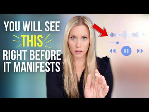 Don’t Ignore This Sign l You’re About to Manifest if THIS Happens l #manifestation #lawofattraction