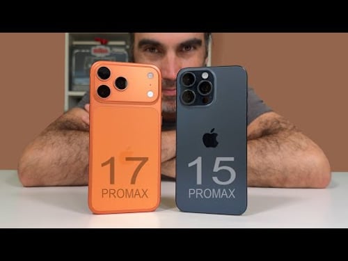 iPhone 17 Pro Max vs iPhone 15 Pro Max | ¿Merece la pena cambiar?