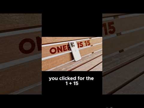 OnePlus 15's secret weapon reveal!