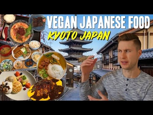 Best Vegan Japanese Food in Kyoto, Japan | Kyoto Vegan Food Tour 2025