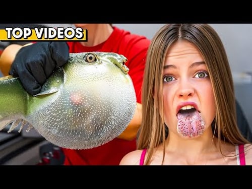 The Most Extreme Food We've EVER Tried! | Jordan Matter