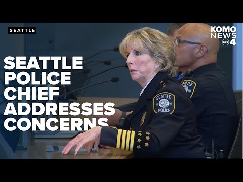 Seattle police chief addresses staffing issues, jail restrictions, and 'astounding' gun violence
