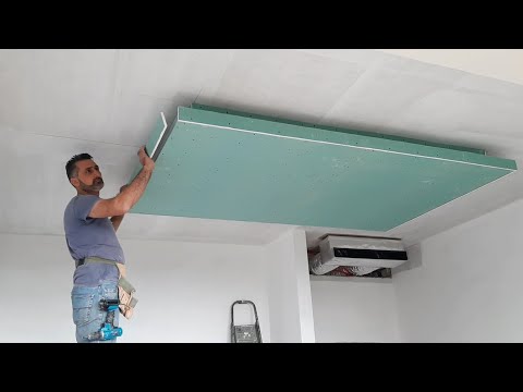 أسهل طريقة لعمل بحرة جبس بورد بسيطة وجميلة