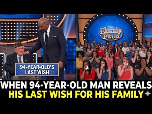 Audience in TEARS When 94-Year-Old Man Reveals His Last Wish for His Family