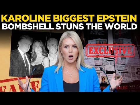 Karoline Leavitt LIVE | White House Press Secretary BIG Reveal As Epstein Files Date Release Nearby