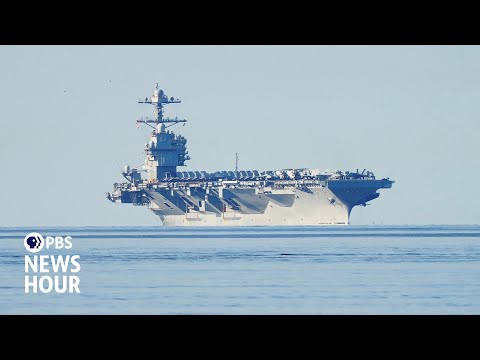 U.S. deploys aircraft carrier to Caribbean as strikes on suspected drug boats intensify