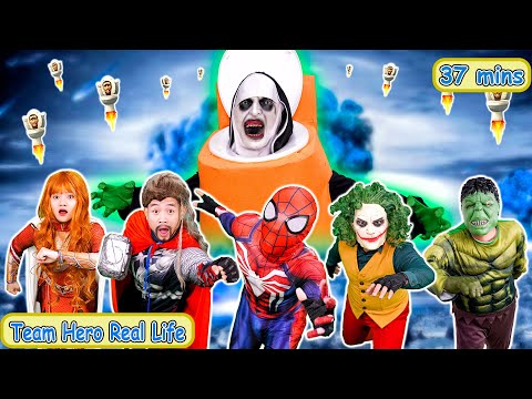 Weirdest Hide & Seek: Skibidi Toilet Vs Superheroes || Spider-Man: Into The Spider Verse(2025) #427