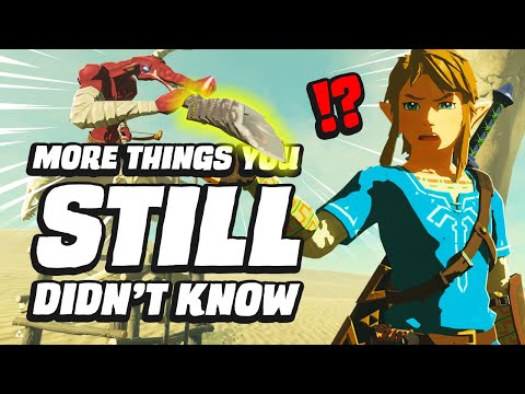 19 MORE Things You STILL Didn't Know In Zelda Breath Of The Wild