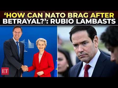 ‘Hard to stay in NATO now’: Rubio threatens of ‘re-examination’ over allies’ ‘betrayal’ in Iran war