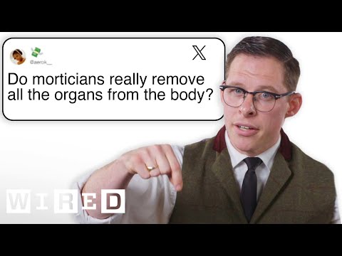 Mortician Answers MORE Dead Body Questions From Twitter | Tech Support | WIRED