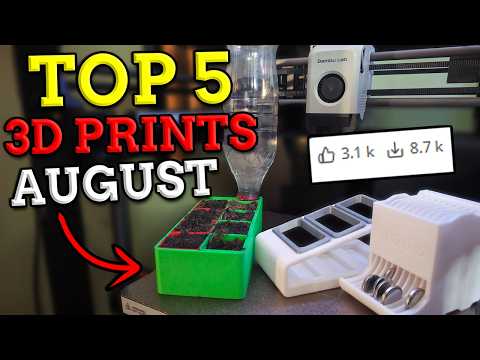Top 5 Coolest 3D Prints You Need Right Now!