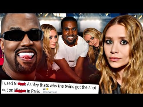 KANYE WEST'S WEIRD RELATIONSHIP with The OLSEN TWINS (He Says He SLEPT with ASHLEY)