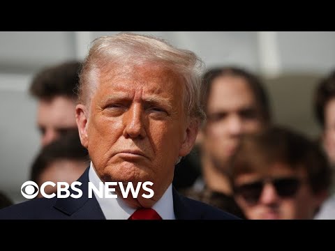 Trump reacts to questions on drop in U.S. tourism