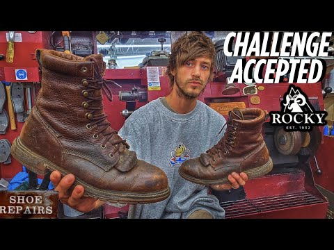 NO Cobblers Wanted to Touch These ROCKY Boots… So I Took on the CHALLENGE