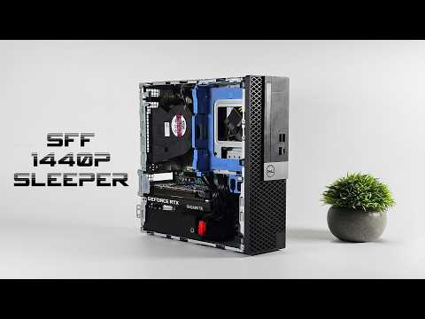 We Built A Small Form Factor Sleeper Gaming PC That Crushes 1440P!