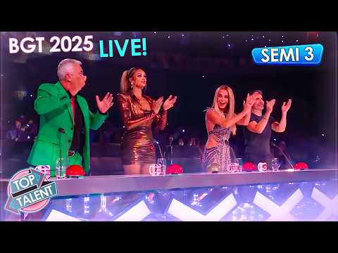 BGT 2025 LIVE: BEST Auditions on Semi-Final 3! Loren Allred Is BACK & Results! (Week 11)