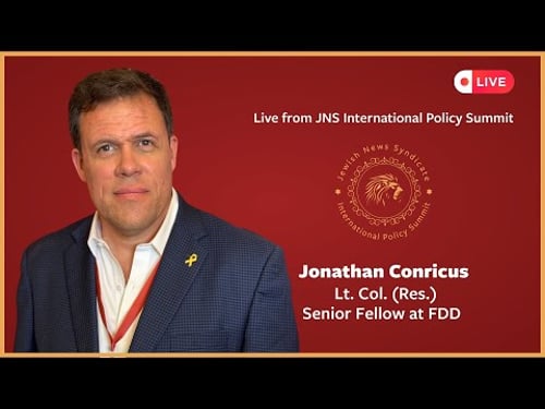 “The Final Collapse of U.N. Peacekeeping”: IDF Lt. Col. (Res.) Jonathan Conricus (JNS Policy Summit)