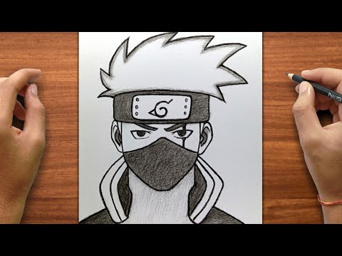 Easy kakashi Drawing | How to draw Kakashi Hatake | for Beginners | Step by Step