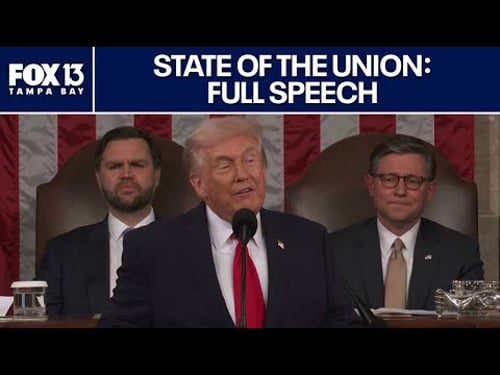 Donald Trump's full State of the Union address