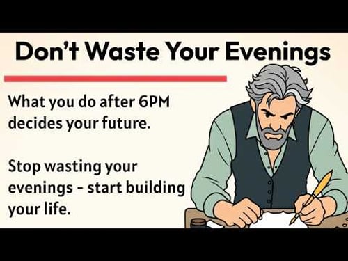 Don t Waste Your Evenings Graded Reader Improve Your English Fluency
