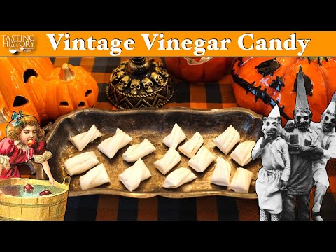 Old Fashioned Halloween Candy & the First Halloween Party