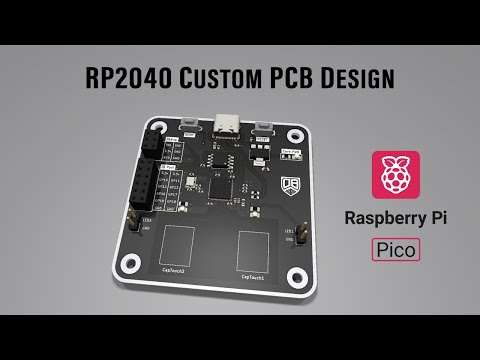 Custom RP2040 PCB Design in KiCAD – Raspberry Pi Pico Hardware Design + Schematics