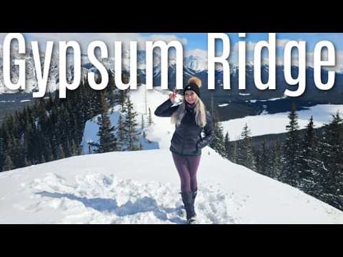 GYPSUM RIDGE WINTER HIKE… THIS VIEW WAS INSANE 😳🏔️