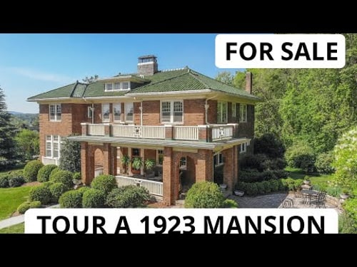 Tour of 1923 Mansion (For Sale)