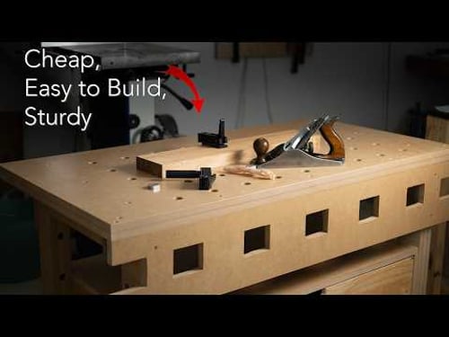 How to Make a Hybrid Workbench: Cheap, Easy to Build and Super Sturdy